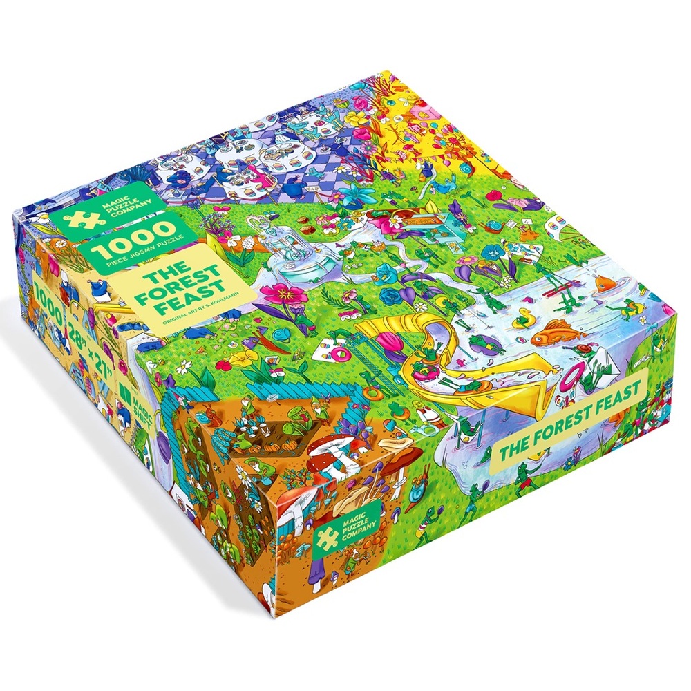“The Forest Feast” - Magic Puzzle Co 1000 Piece Jigsaw Puzzle